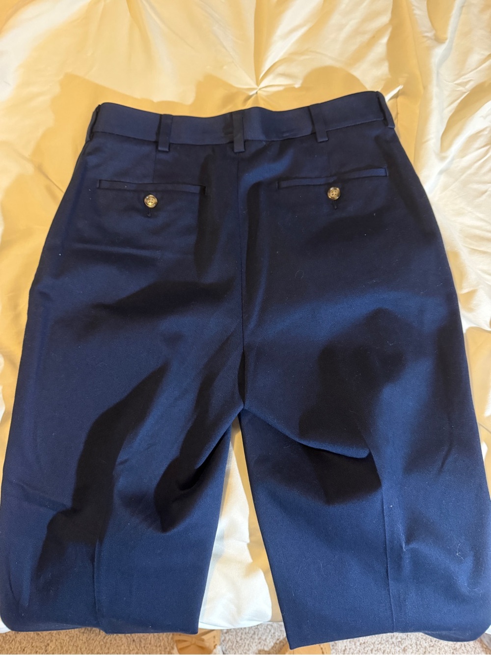 Men's Classic Navy Dress Pants